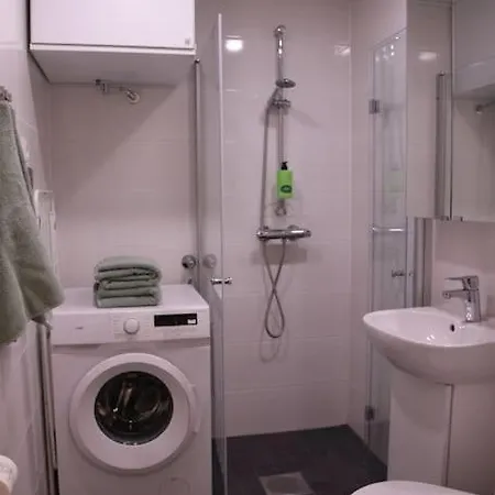 Kodikas Hyvin Varusteltu Yksioe, Autopaikalla アパート